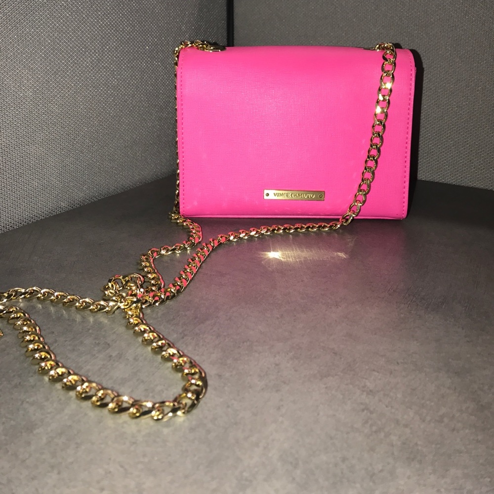 Vince Camuto mini-satchel crossbody.