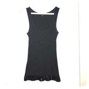 Sequin tank top