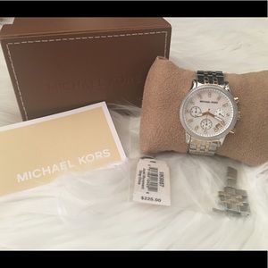 Michael Kors Two-Tone Ritz Watch