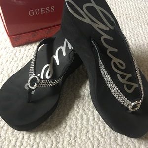 Guess new sandals. Size 6 m
