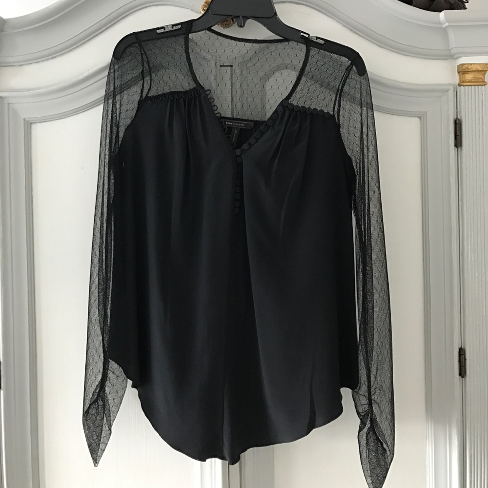 GORGEOUS SILK BCBGMAXAZRIA BLOUSE