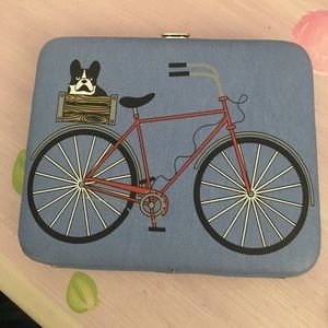 Boston Terrier Bike Wallet!!