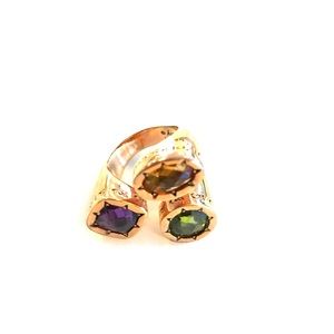 Rebecca Three-stone ring in Bronze