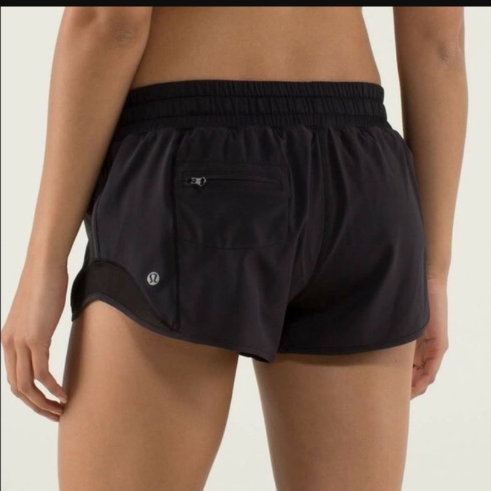 LOWEST PRICE: Lululemon Black Hotty Hot shorts