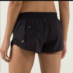 LOWEST PRICE: Lululemon Black Hotty Hot shorts