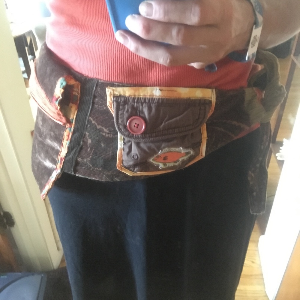 Handmade boho fanny pack