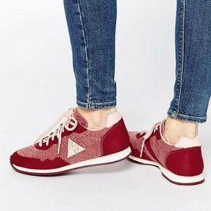 Milos vintage ruby wine sneakers