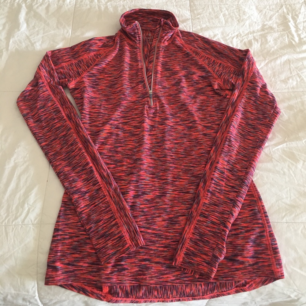 Athleta Space-dye 1/2 Zip Pullover