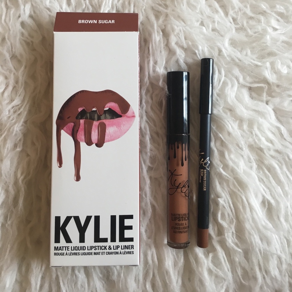 Brown sugar lipkit Kylie cosmetics
