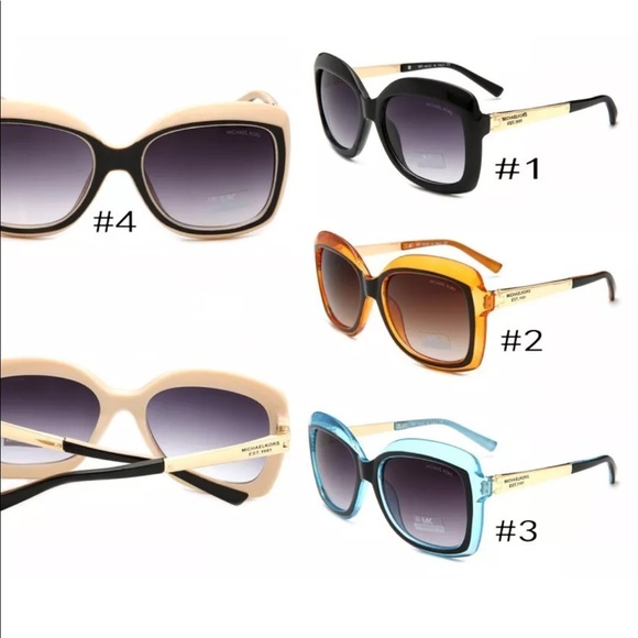 MICHAEL KORS SUNGLASSES MIXED MATERIALS IN BLUE - Picture 5 of 7