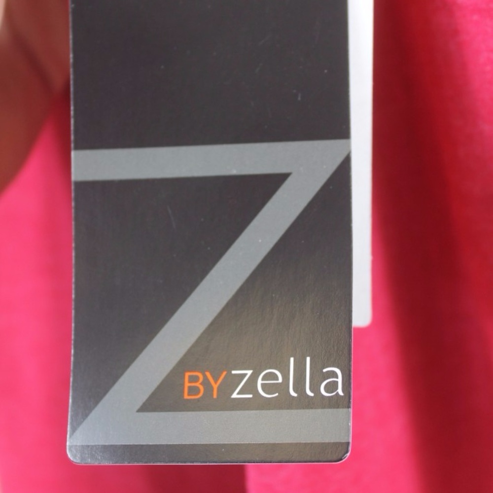 WOMENS Z BY ZELLA DARK PINK HOODED ZIP JACKET MED - Picture 4 of 5