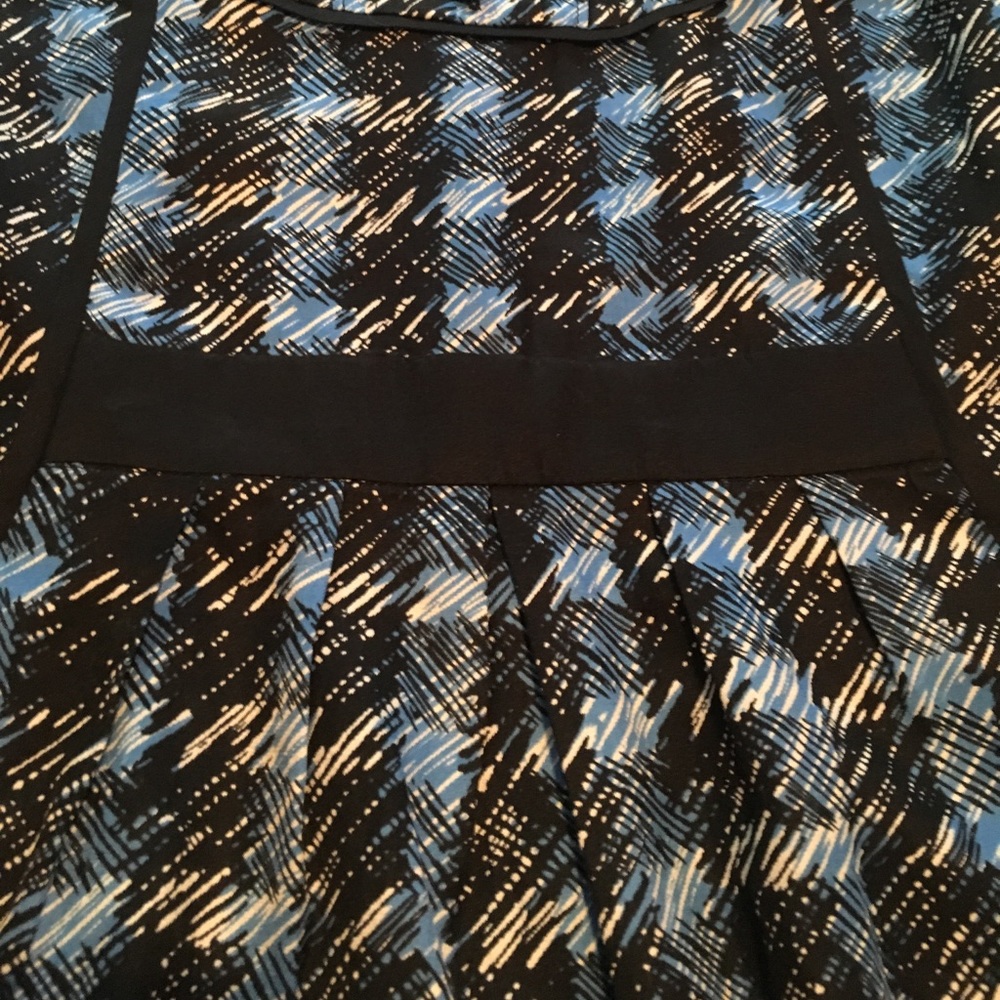 Anthropologie - Gorgeous Blue Checkered Top NWT - Picture 3 of 5