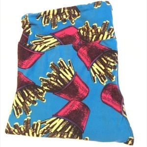 Lularoe OS French fry leggings