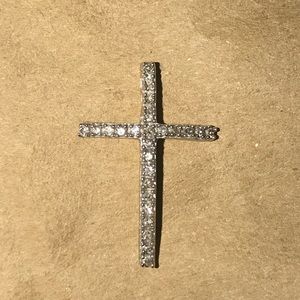 Diamond Cross Pendant (Kay Jewl) (OFFERS WELCOMED)
