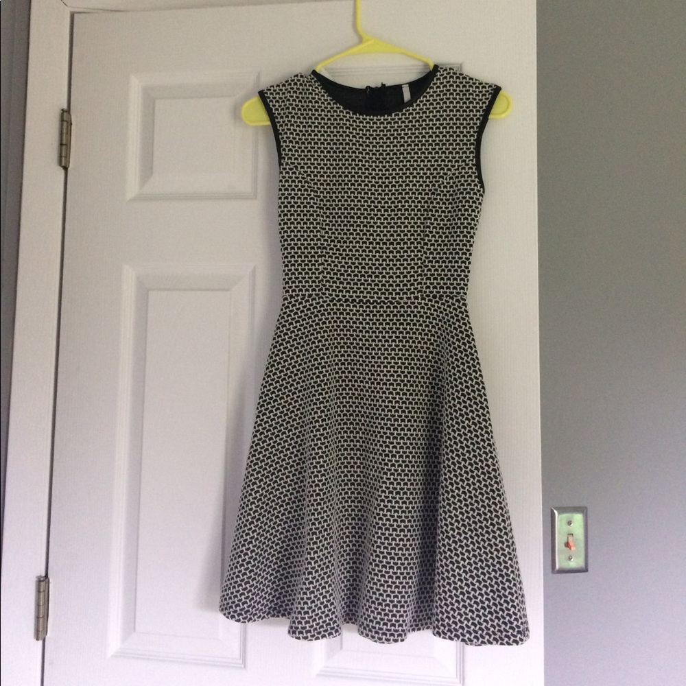 Black and White Dress