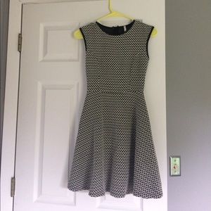 Black and White Dress