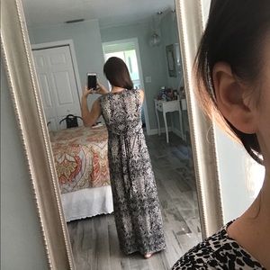Dresses - Black and Tan printed maxi dress Dresses - Black and Tan printed maxi dress