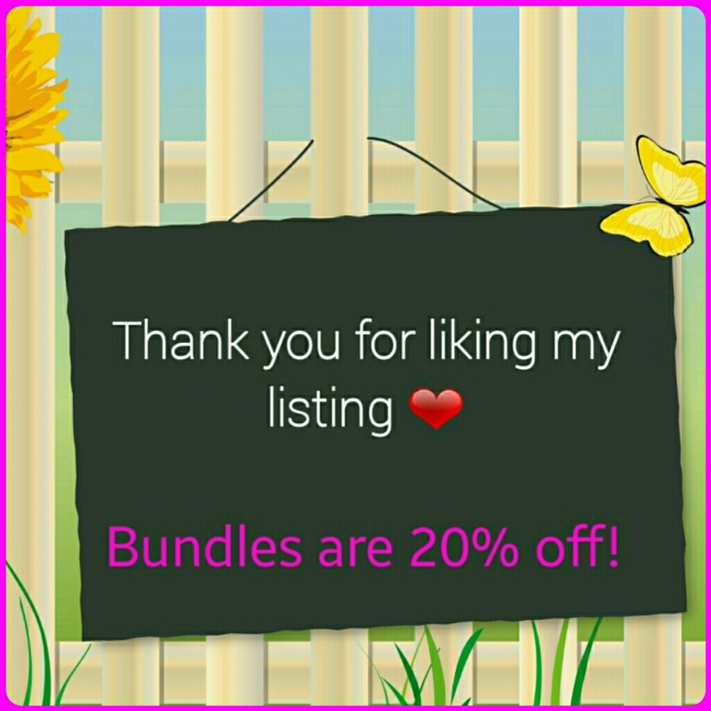 💕💕Thank you for liking my listing!💕💕