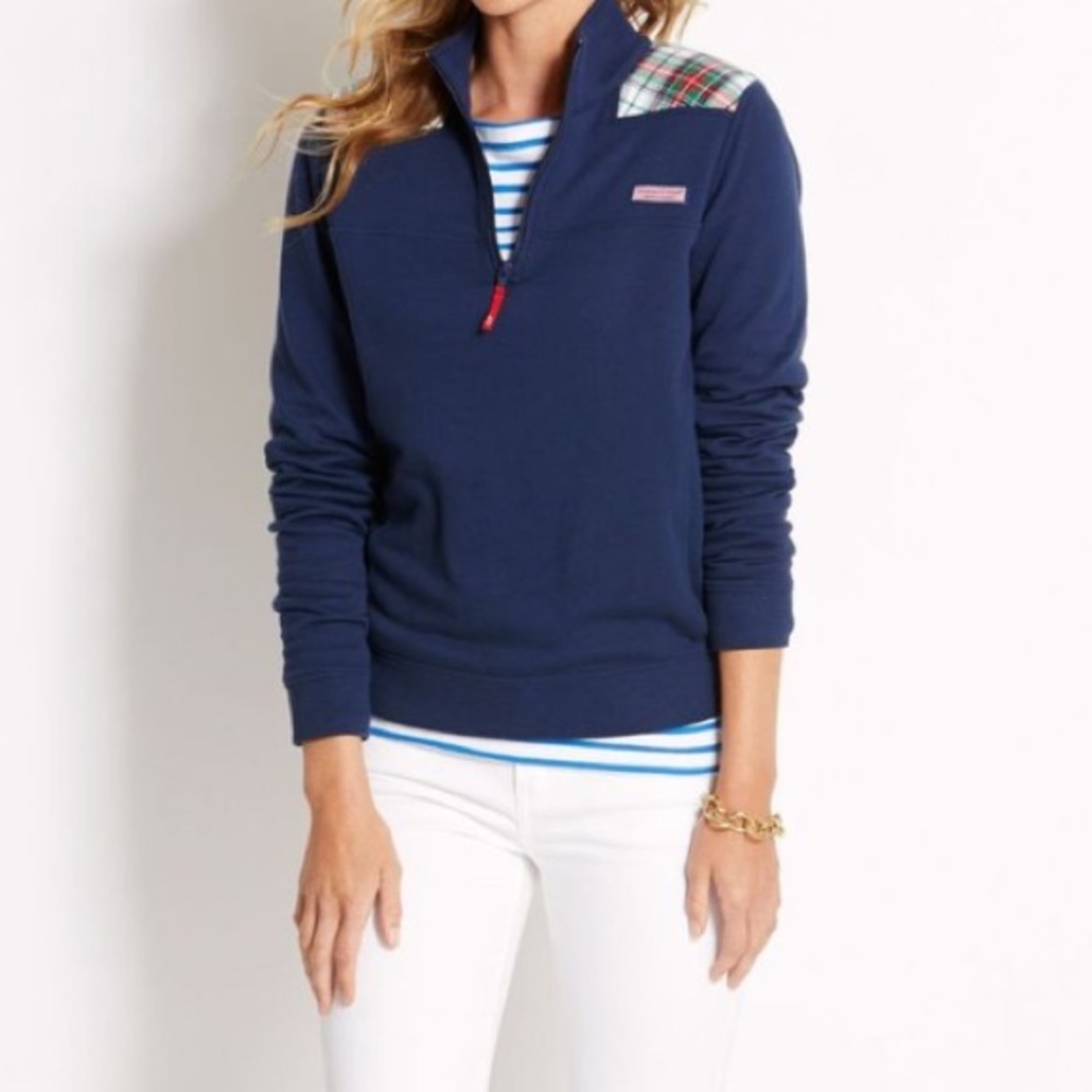 Blue vineyard vines sweater