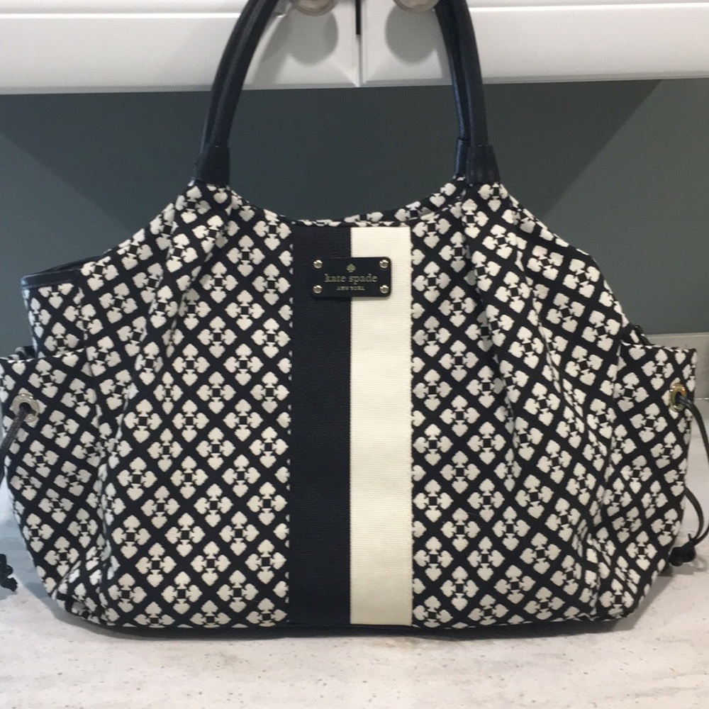 KATE SPADE DIAPER BAG / OVERNIGHT BAG
