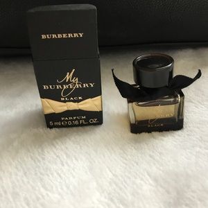 My BURBERRY Black Parfum Miniature 0.16oz. NIB