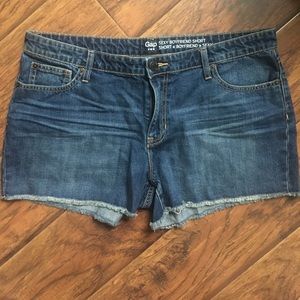 Gap Sexy Boyfriend Jean Shorts- size 14 NWOT