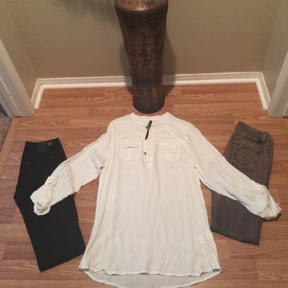 🔥SALE🔥KUT from the Kloth Mandarin Collar Blouse