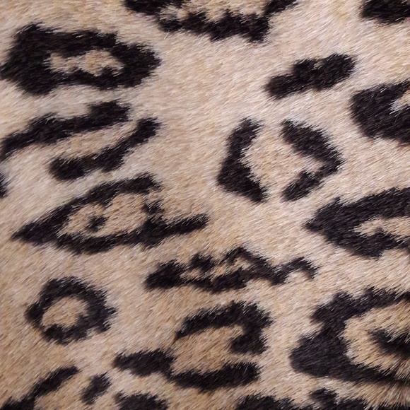 Mode Merr Faux Fur Cheetah Print Stole Custom Made-New - Picture 4 of 5
