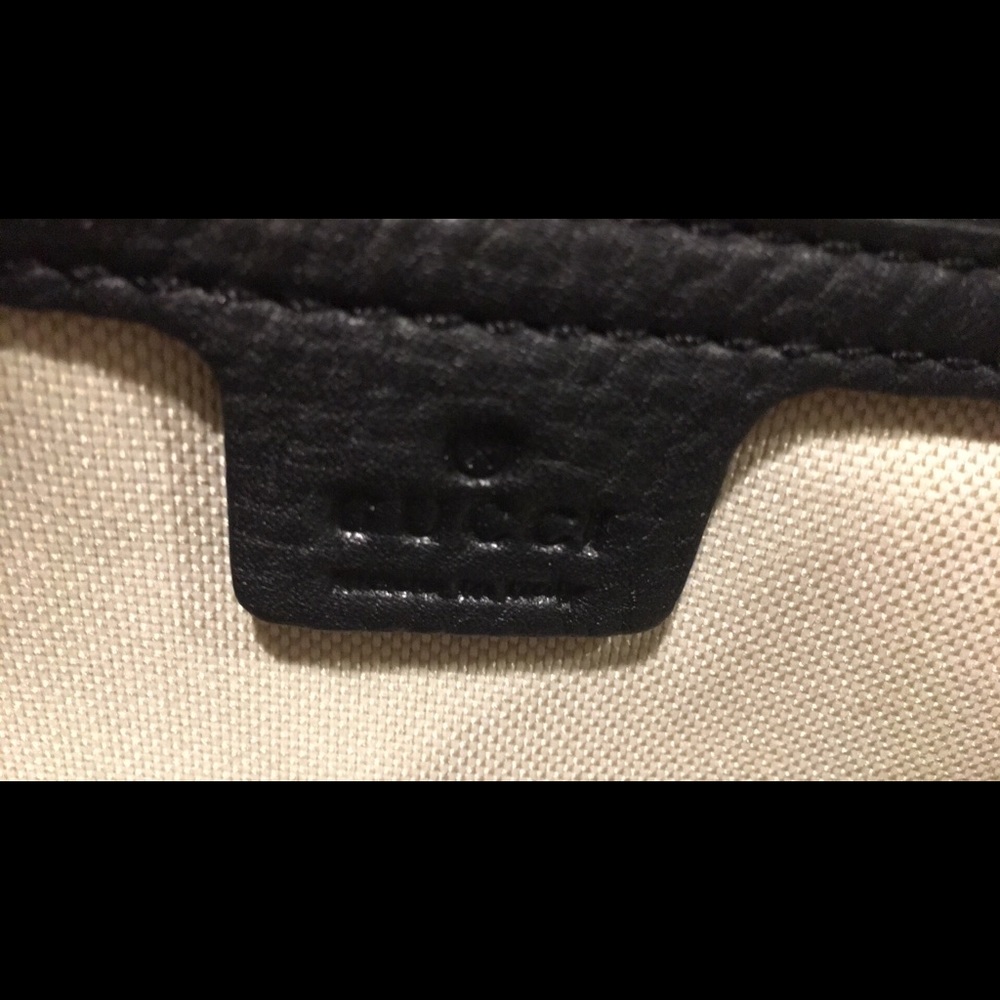 GUCCI SIGNATURE SOHO LEATHER SHOULDER BAG - Picture 5 of 8
