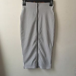 Striped skirt