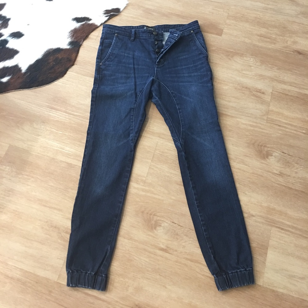 Zanerobe denim joggers