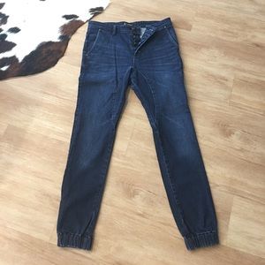 Zanerobe denim joggers