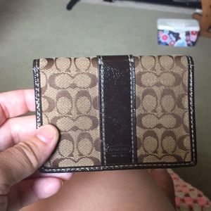 Coach Card Wallet