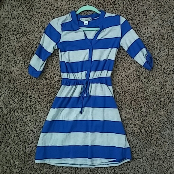 Blue Stripe dress - Picture 1 of 3