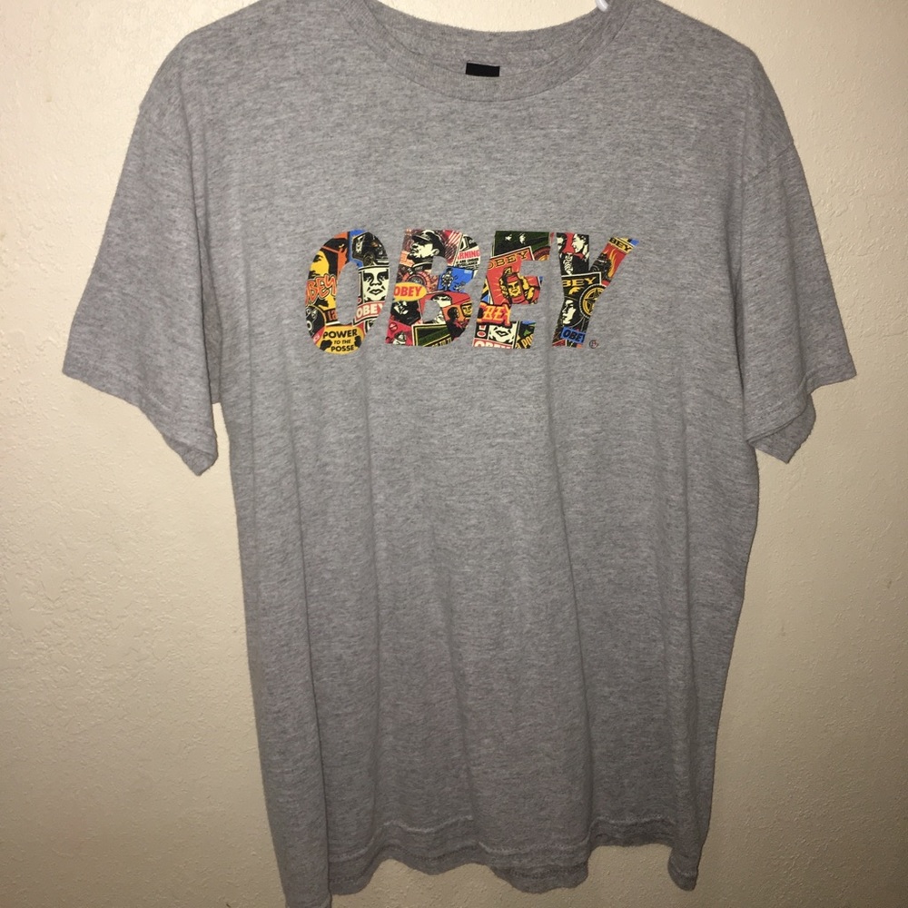 OBEY VINTAGE GRAPHIC TEE!