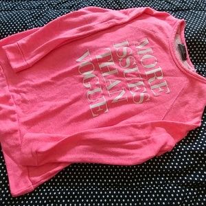 Women's long sweatshirt