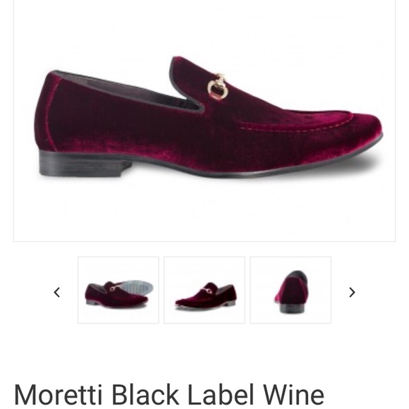 Size 7 1/2 wine men shoes - Picture 2 of 7