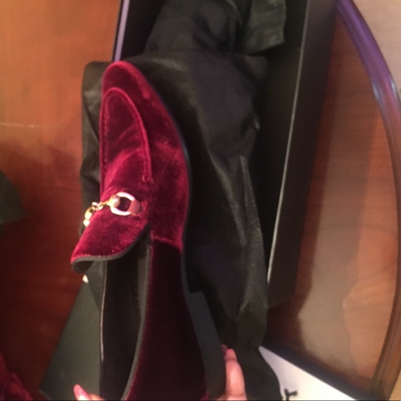 Size 7 1/2 wine men shoes - Picture 4 of 7