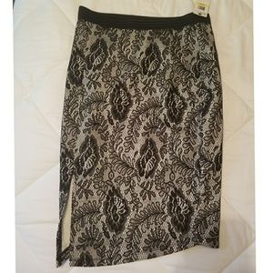 Jessica Simpson Lace Pencil Skirt (Macy's)