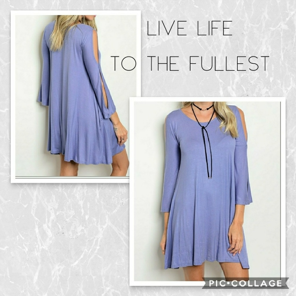 Super Soft Indigo  dress