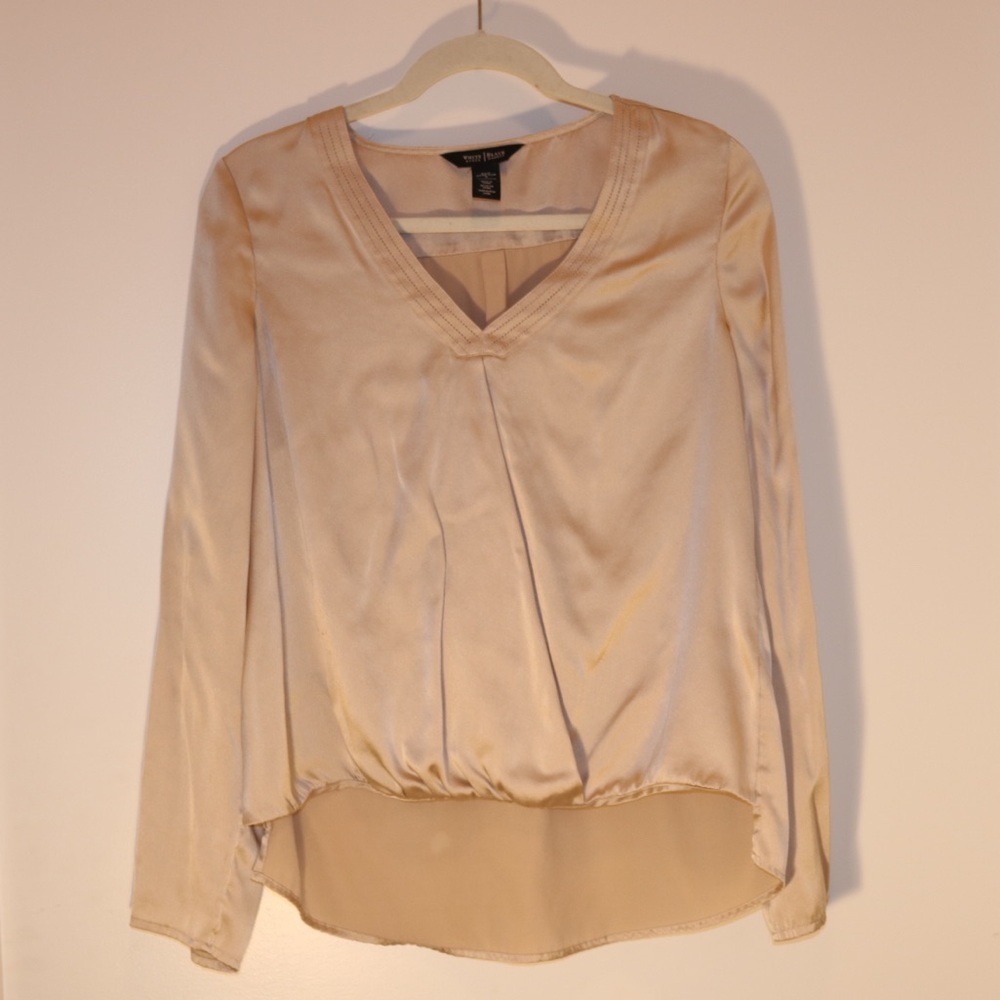 White House | Black Market Silk Stretch