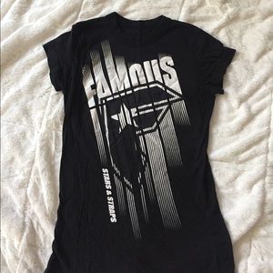 Famous Stars and Straps black tee