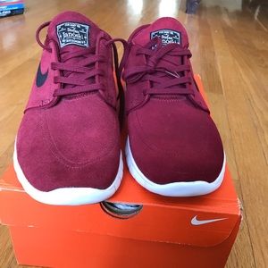 Nike Sb Stefan janoski Red Suede