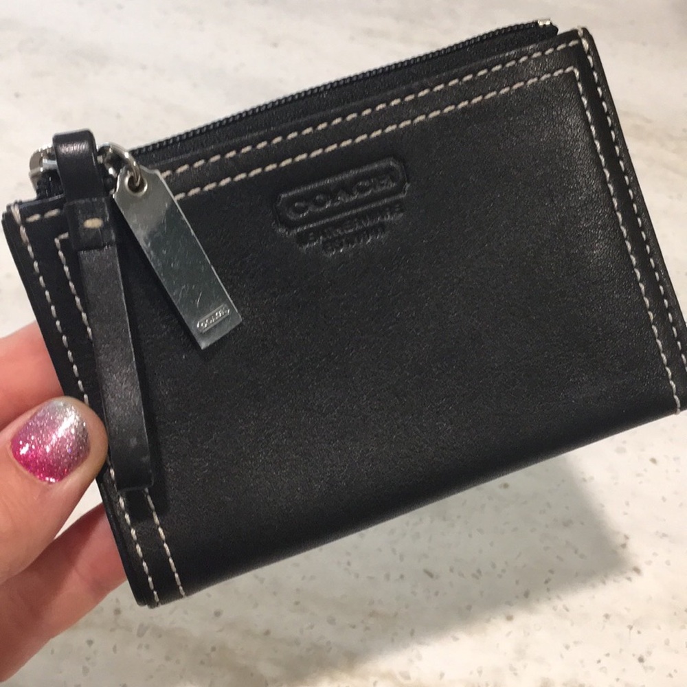 COACH LEATHER MINI SKINNY