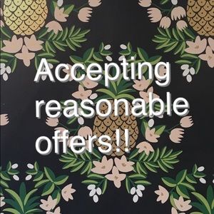 Make a reasonable offer!!