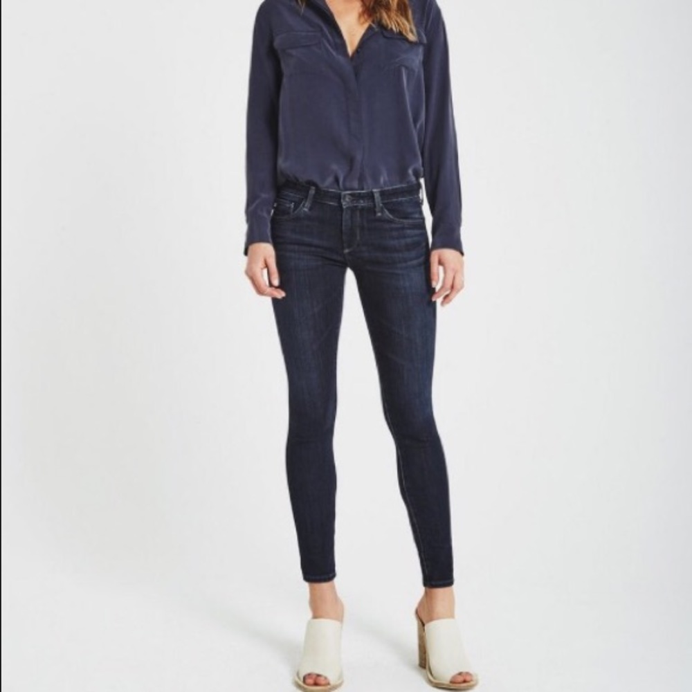 Adriano Goldschmied super skinny ankle jeans!