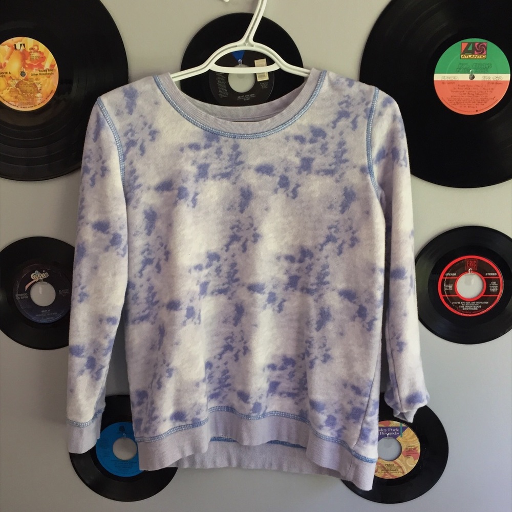 Tie Dye American Eagle Crew Neck