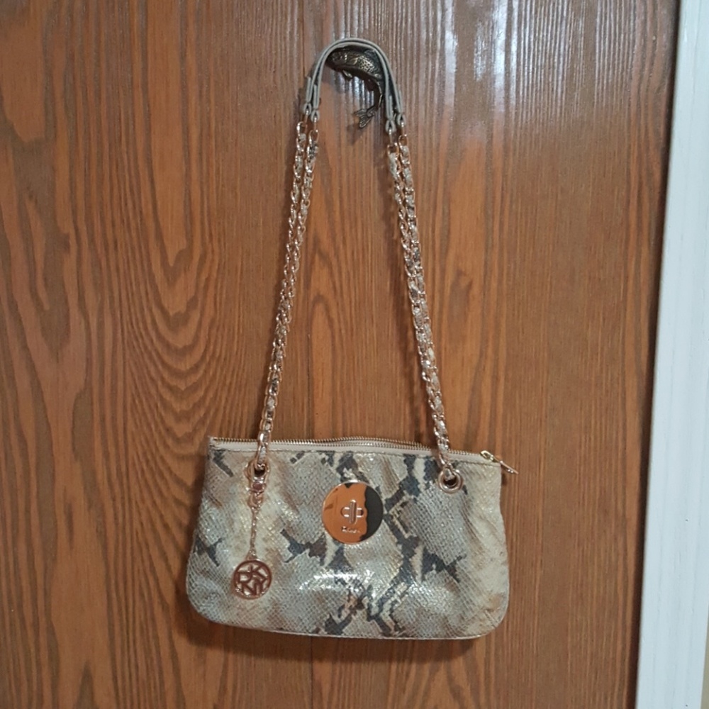 DKNY leather purse