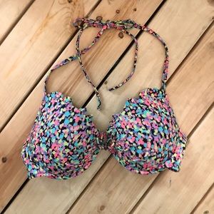 Victoria's Secret push-up halter bikini top