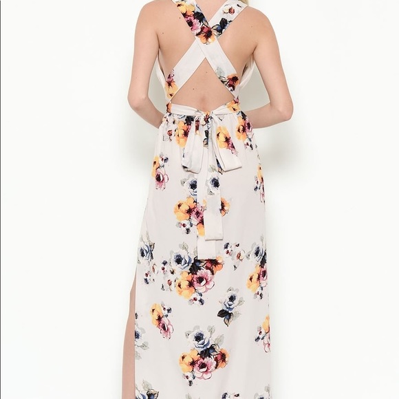 Floral Maxi Dress - Picture 3 of 3